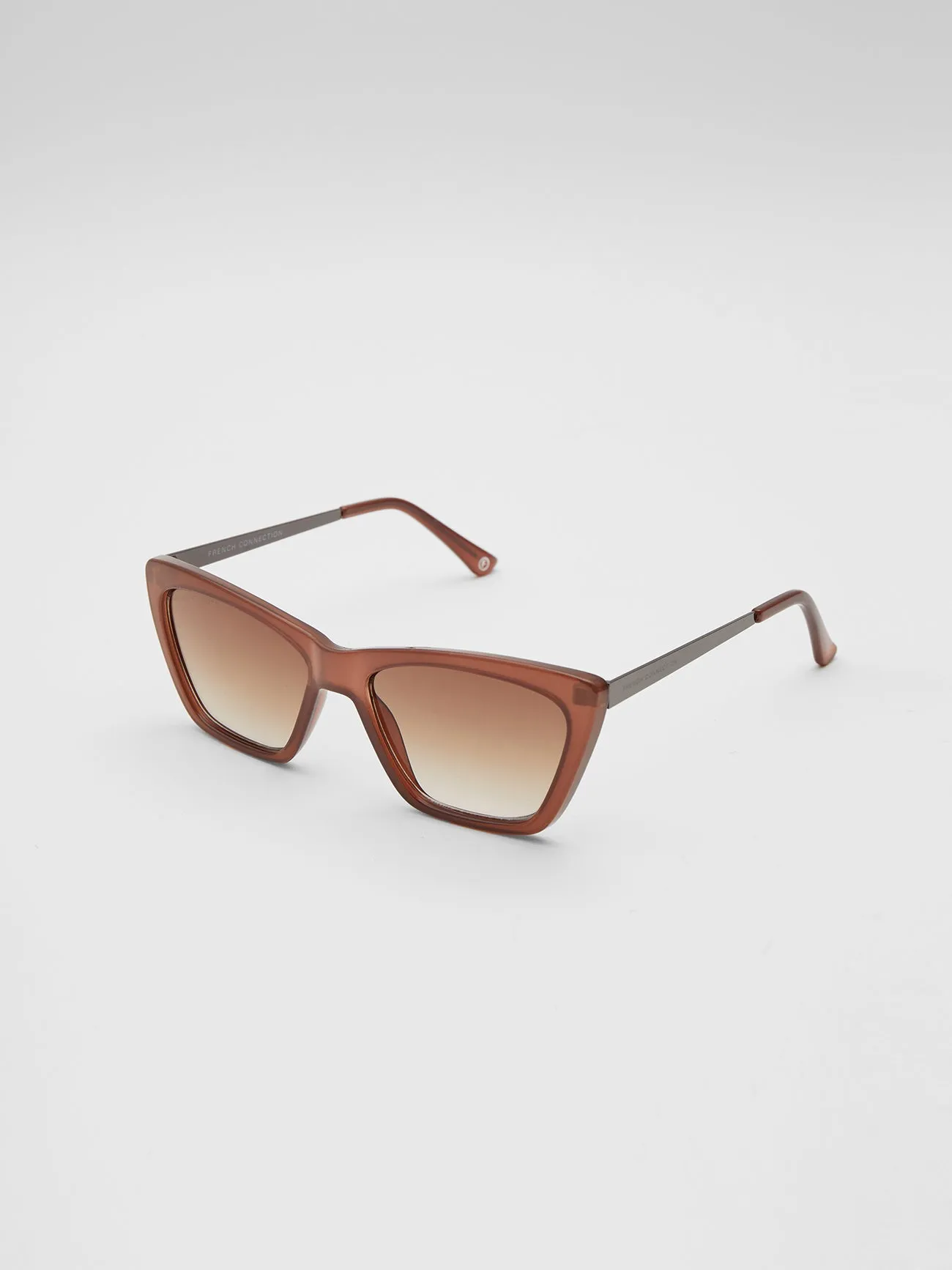 Angular Cat Eye Sunglasses