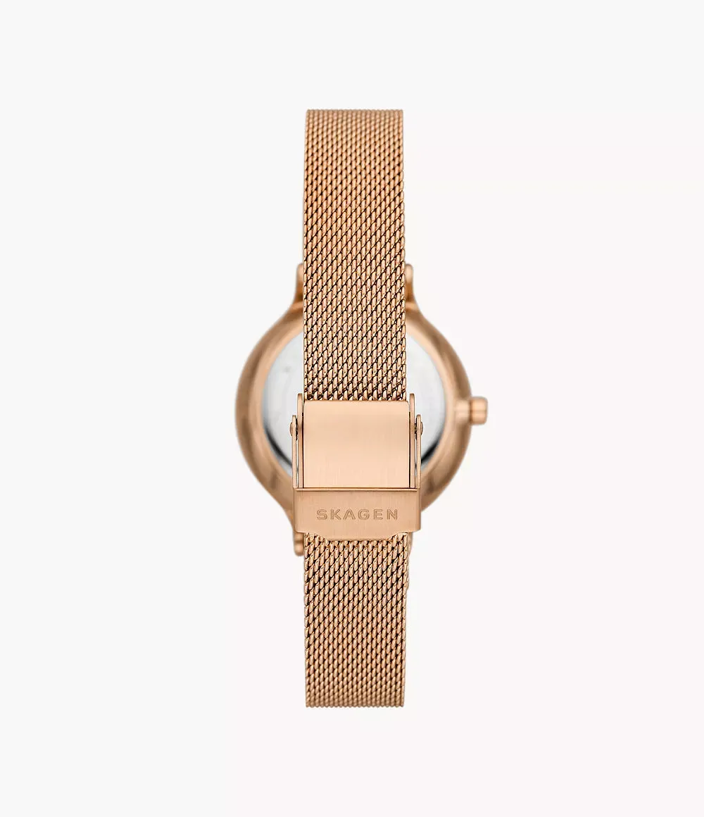 Anita Lille Three-Hand Ombré Ladies Watch - Rose Gold - SKW3107