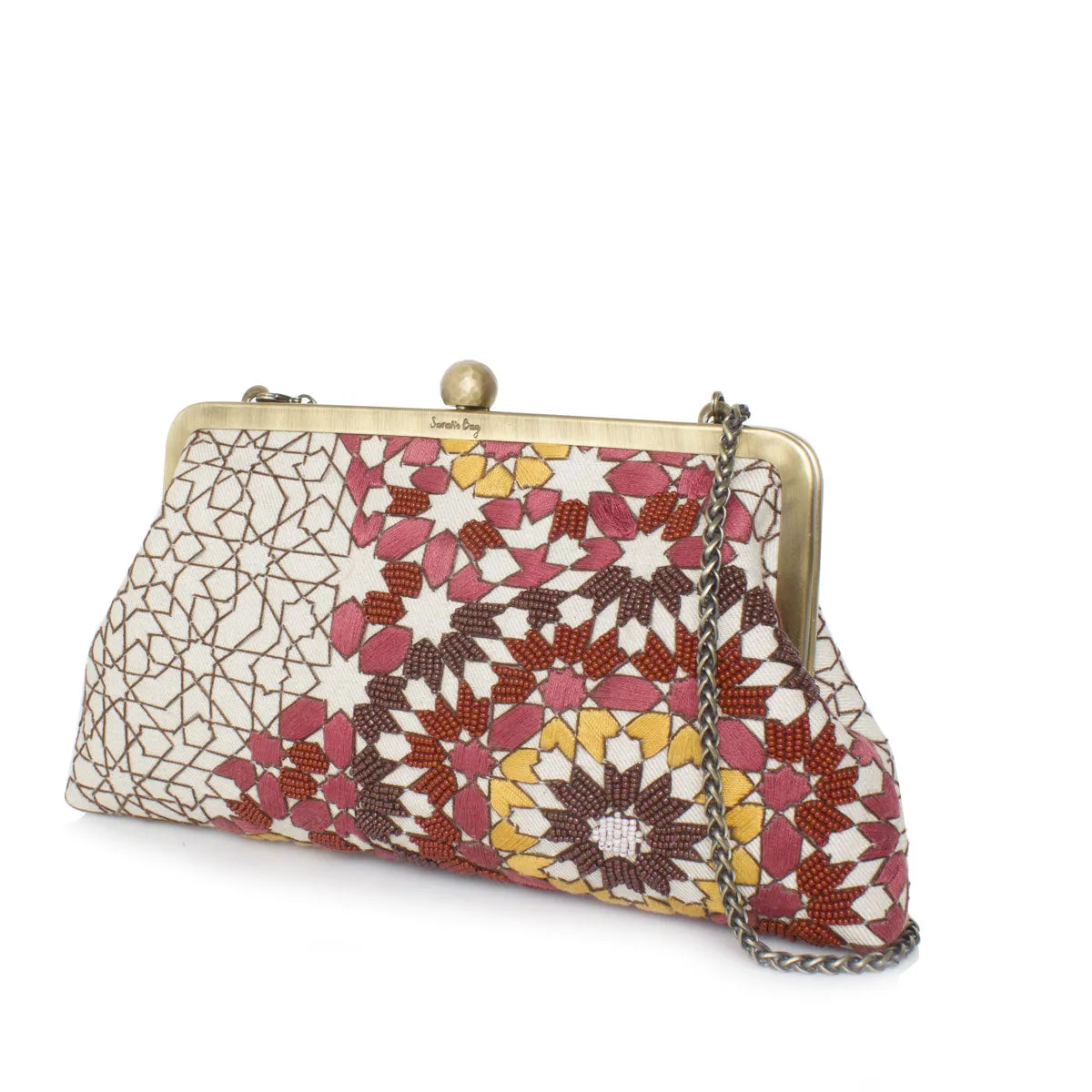 ARABESQUE BURGUNDY CLASSIC BAG