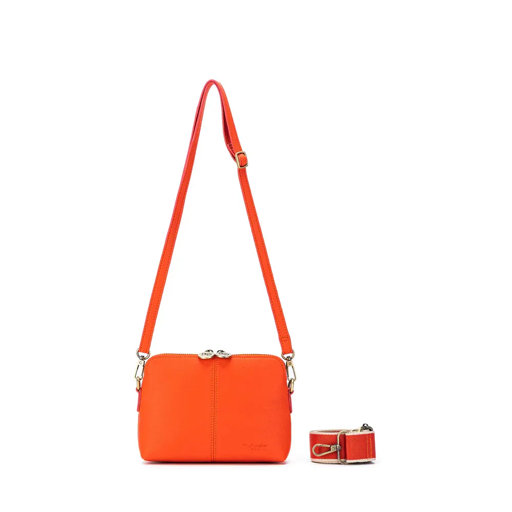 Black Caviar - Harlow Orange Small Crossbody | SK-01200