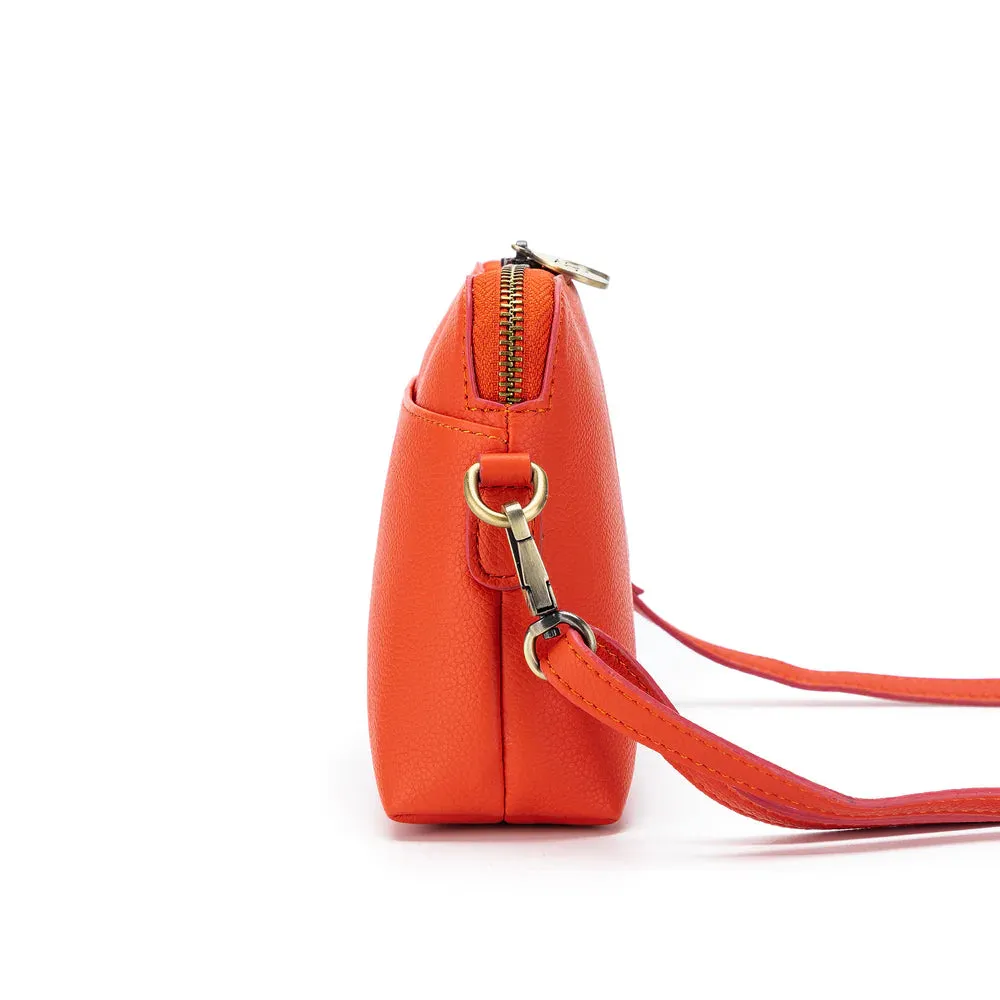 Black Caviar - Harlow Orange Small Crossbody | SK-01200