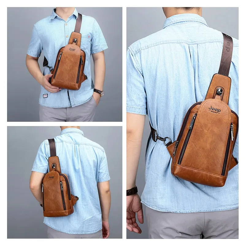 Brand Travel Hiking Messenger Shoulder Bags Men large Capacity Sling Crossbody