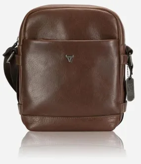 Brando Brosnan Medium Crossbody Bag | Brown