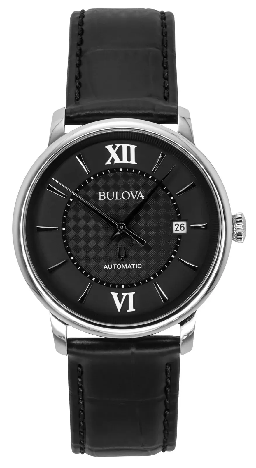 Bulova Hudson Automatic Watch in Black