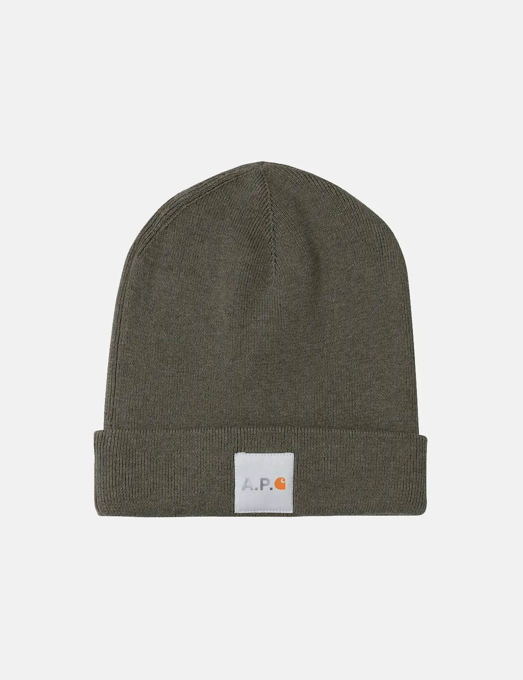 Carhartt-WIP x A.P.C. Watchtower Beanie Hat - Light Khaki