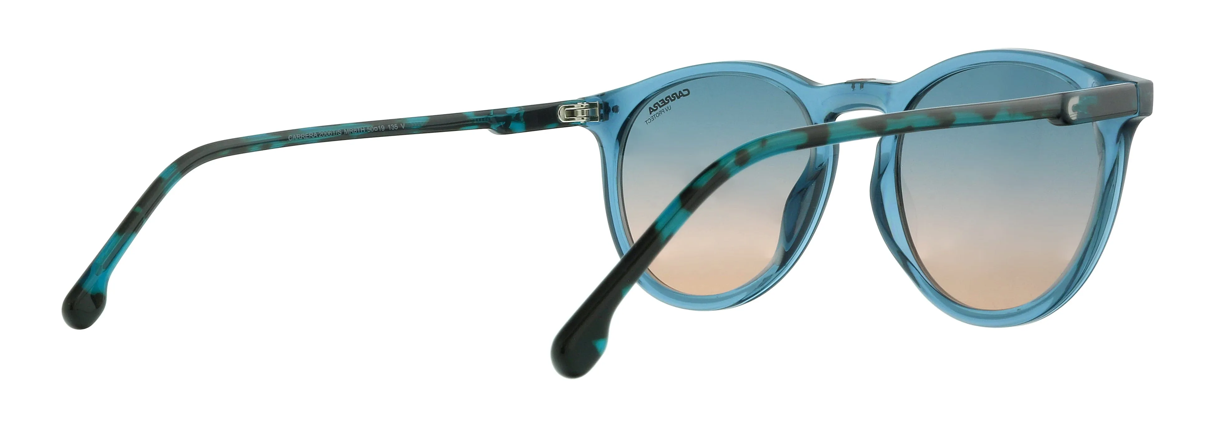 Carrera CA2006TS 0MR8 TH Black Green Round Sunglasses