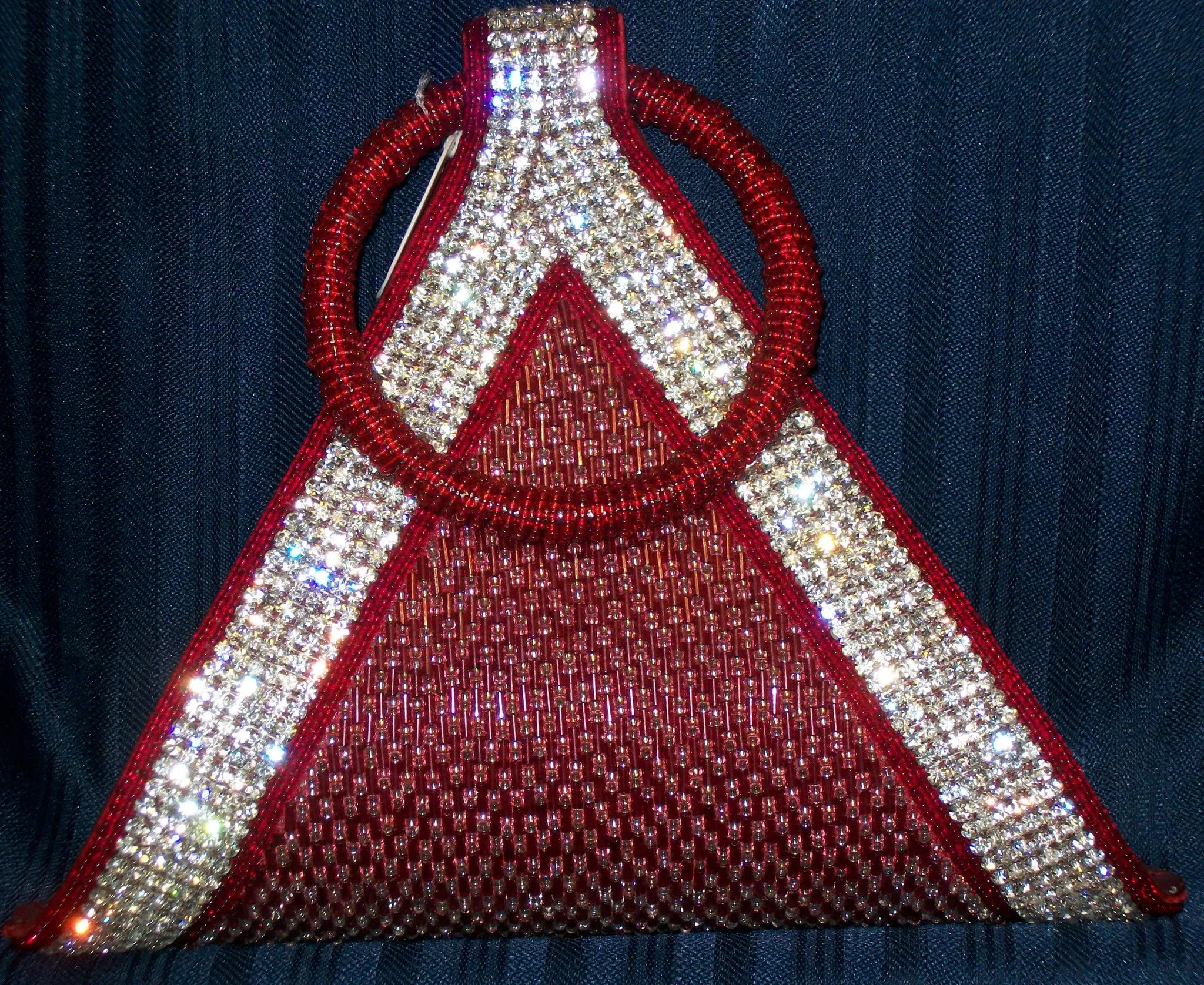 Clutch 4631 Polygon Indian Designer Purse Shieno Sarees