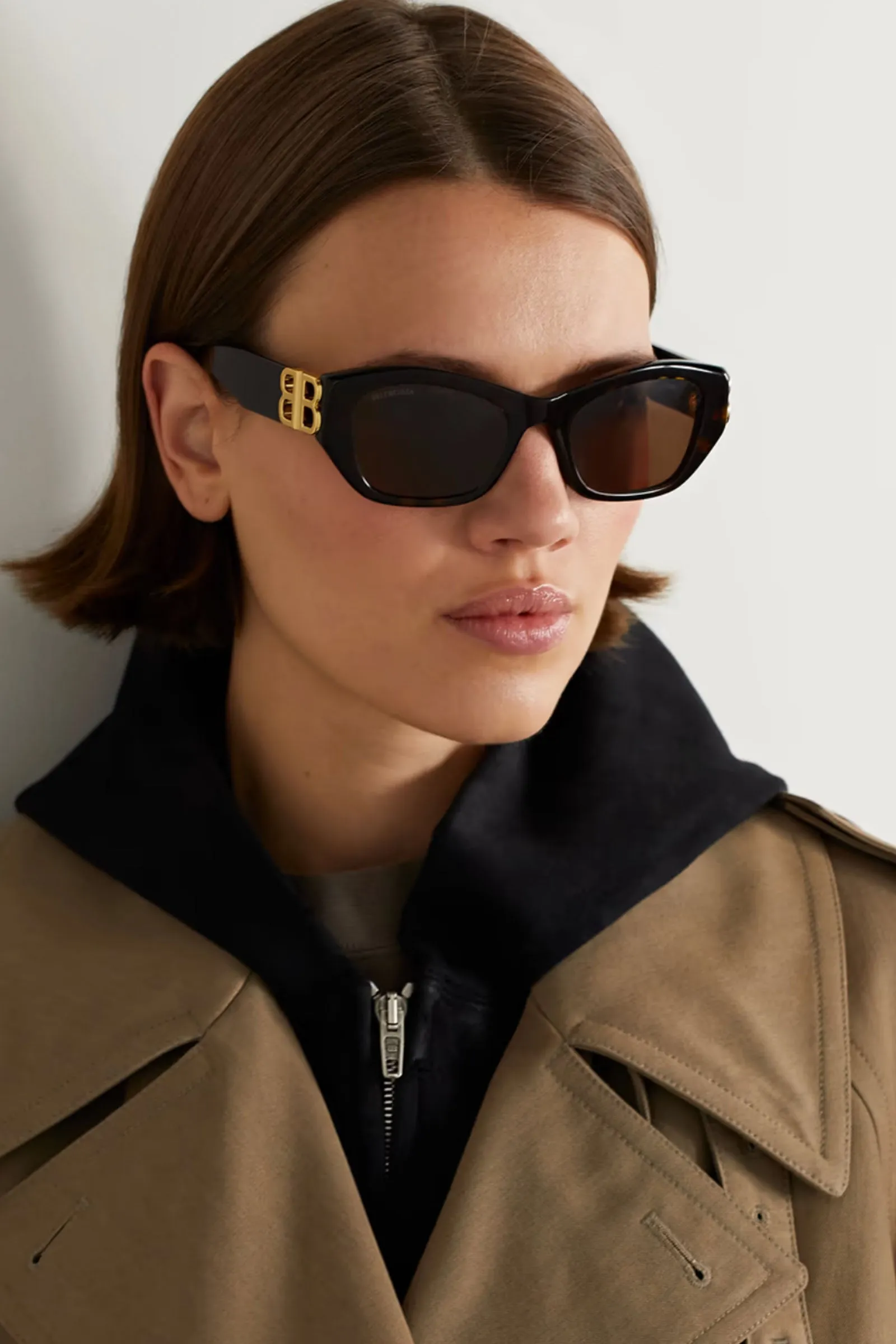 Dynasty BB Cat-Eye Tortoiseshell Acetate Sunglasses