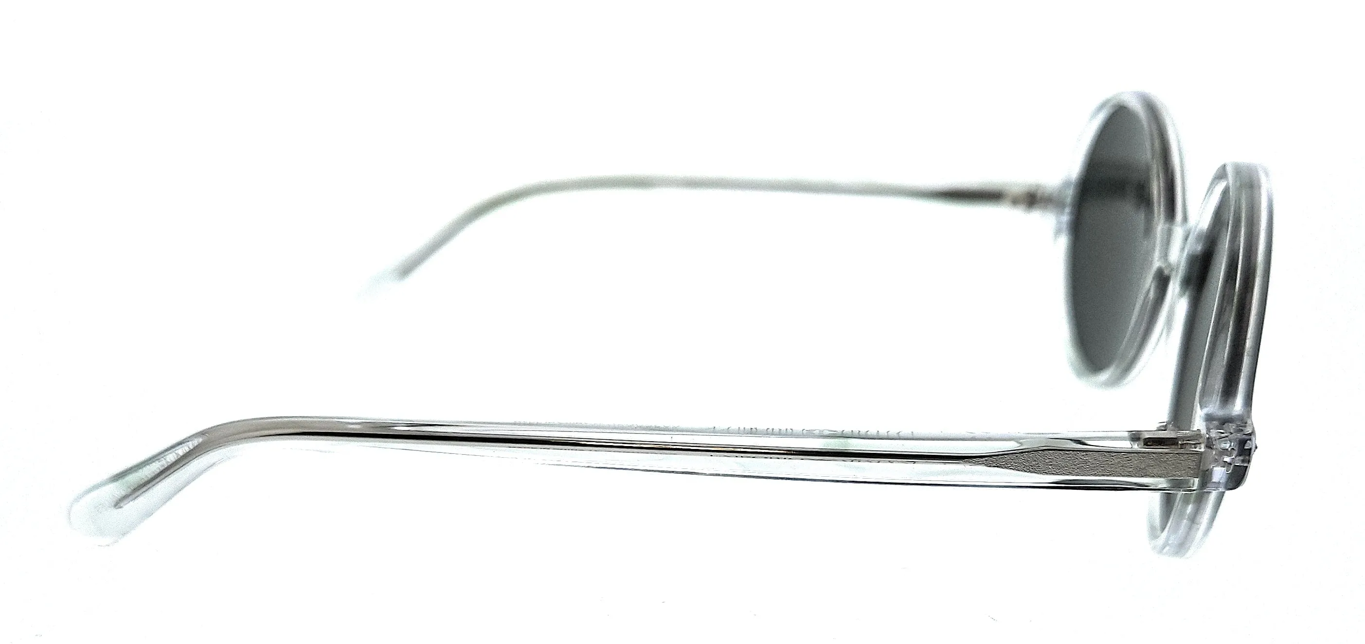 Emporio Armani 0EA 501M 60216R Crystal Striped Green  Round Sunglasses