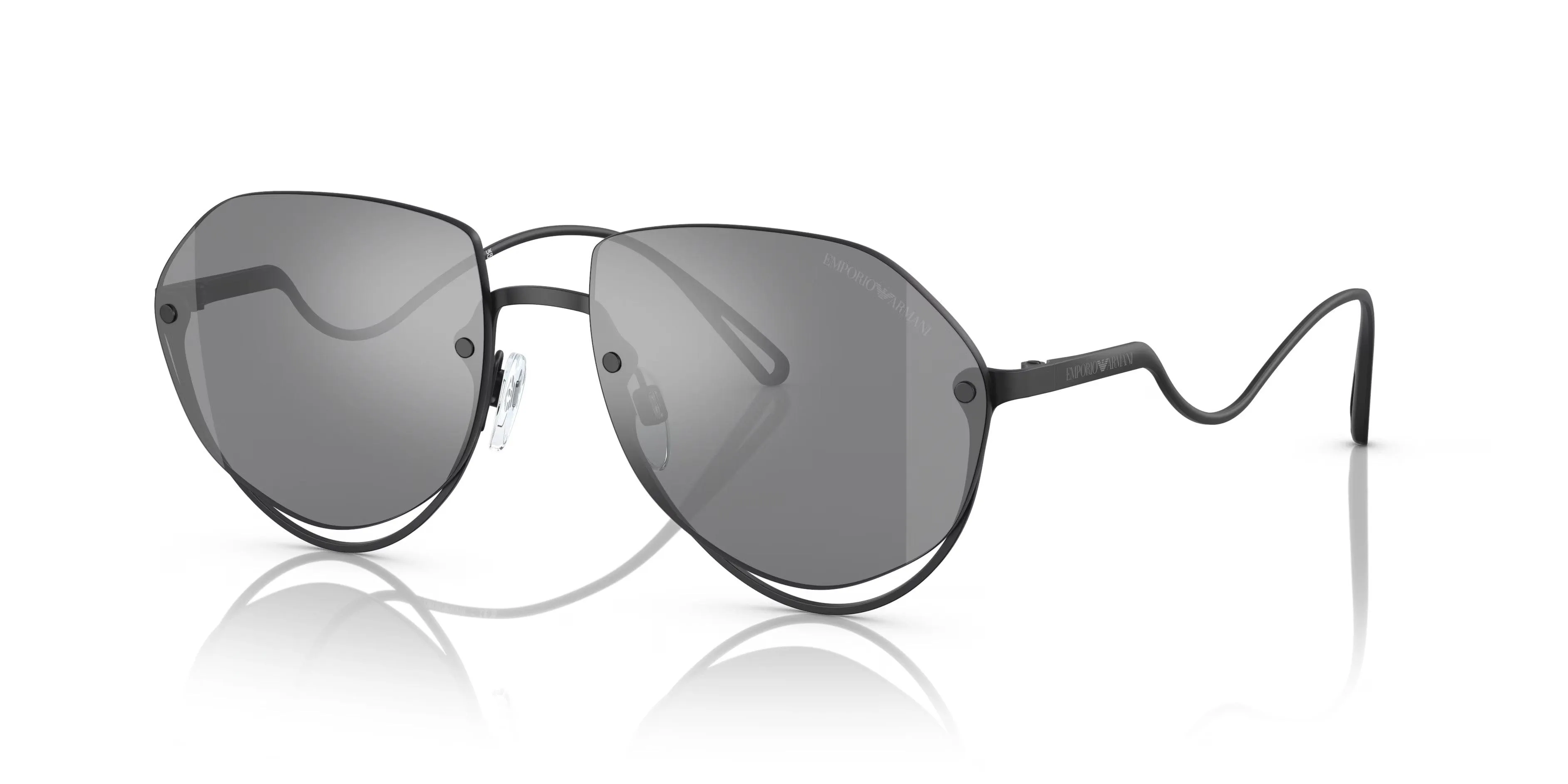 Emporio Armani 0EA2137 30016G Matte Black Round Sunglasses