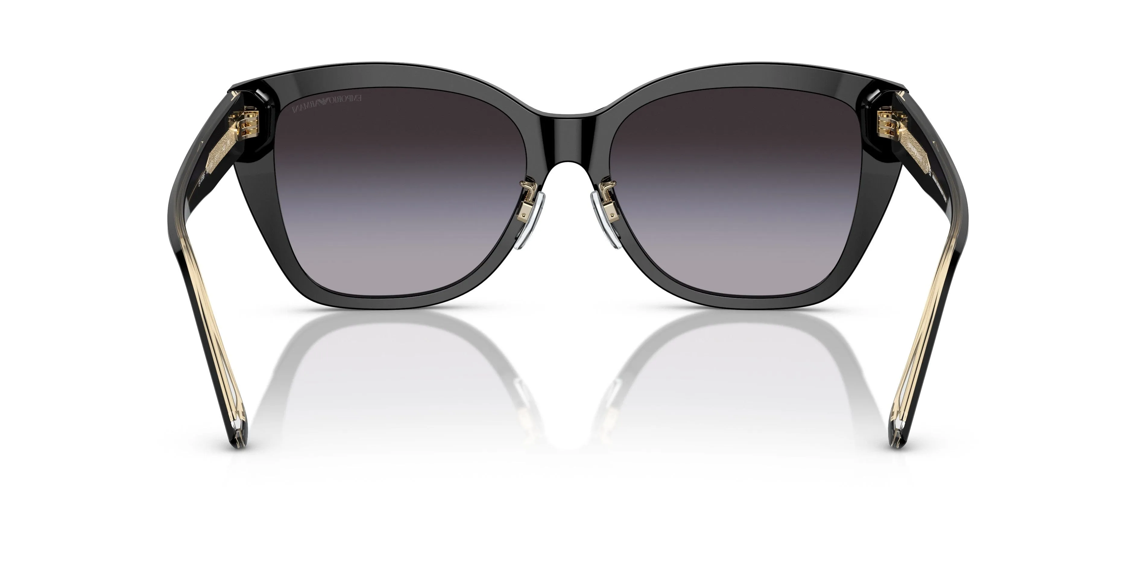 Emporio Armani 0EA4198F 50178G Black Cat eye Sunglasses