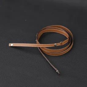 Handmade The Gold Swift Leather shoulder strap for Triomphe Strap Bag,customize the insert part leather match more handbag
