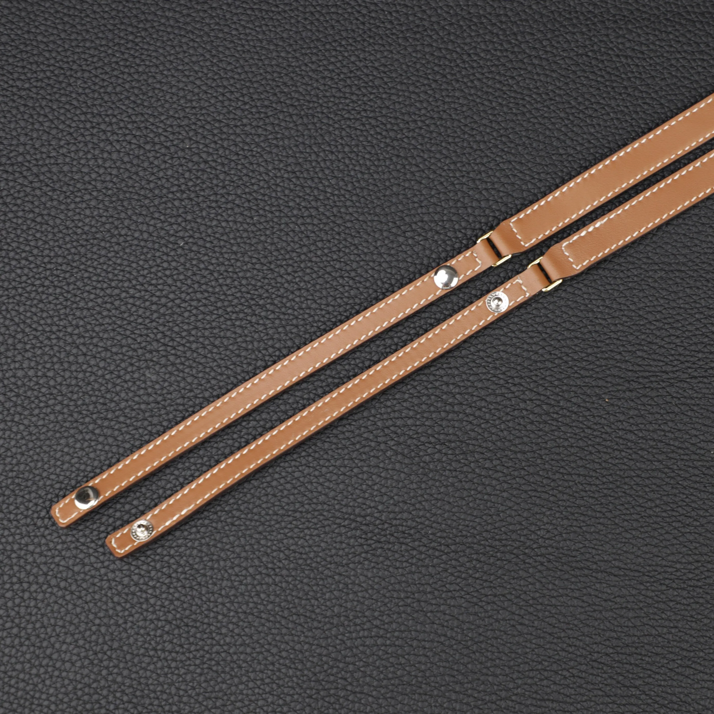 Handmade The Gold Swift Leather shoulder strap for Triomphe Strap Bag,customize the insert part leather match more handbag
