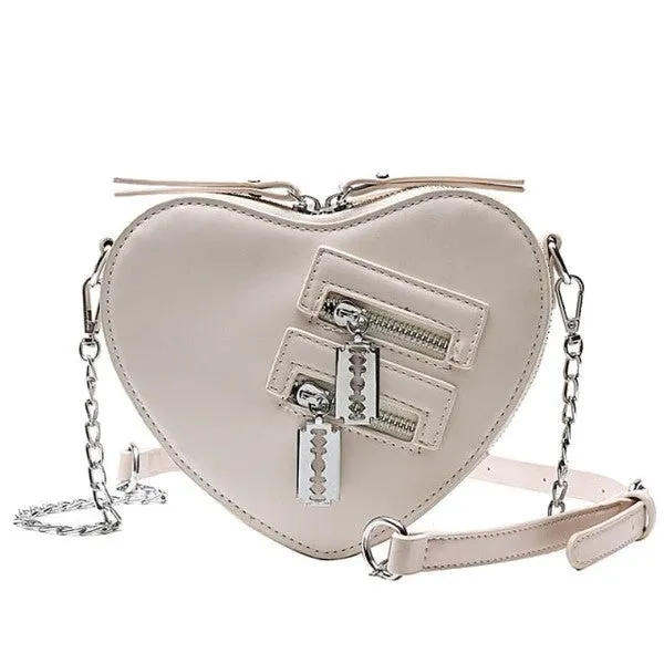 Heart Shape Crossbody Bag
