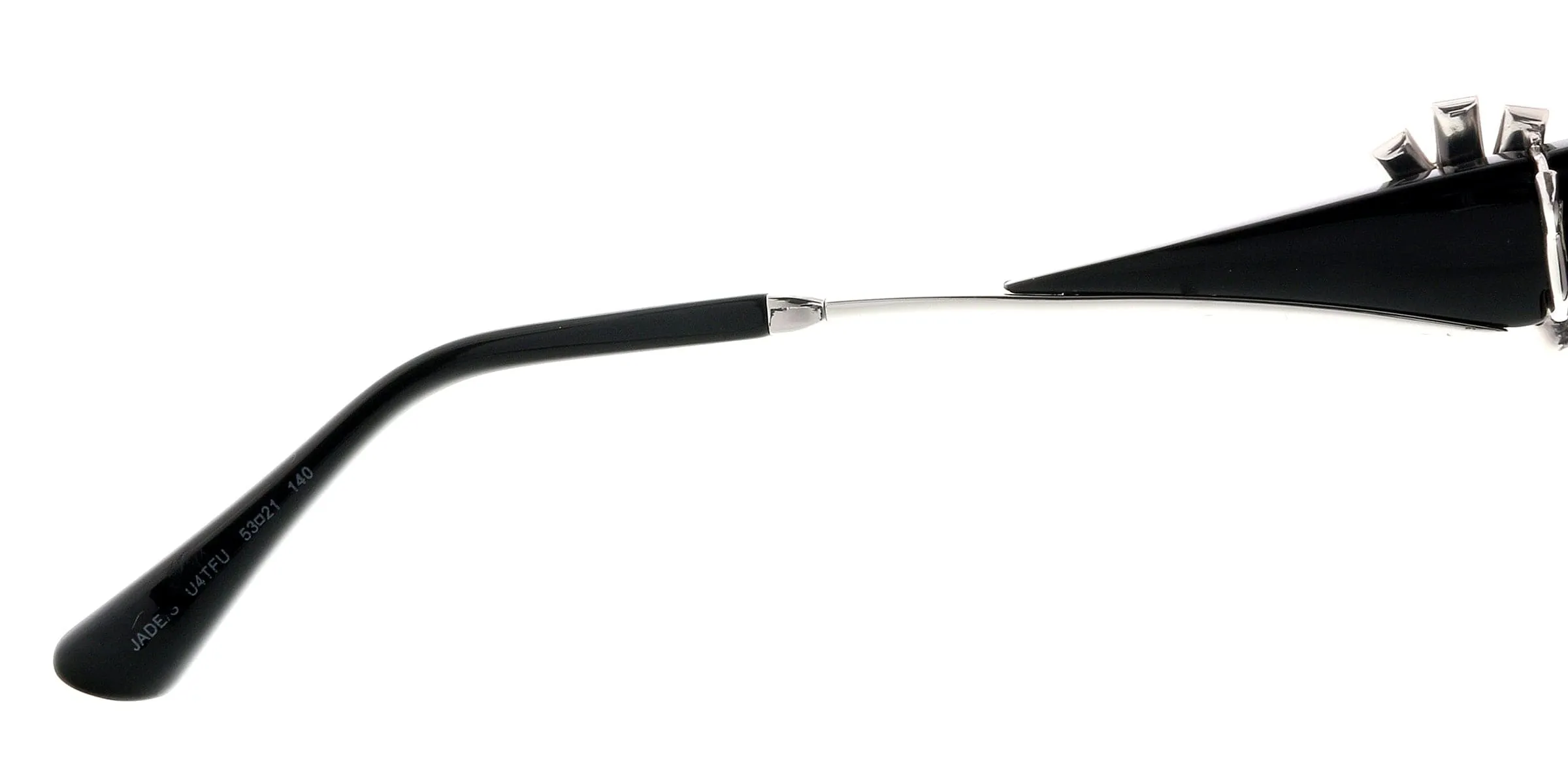 Jimmy Choo JADE/S 0U4T Black Cat Eye Sunglasses