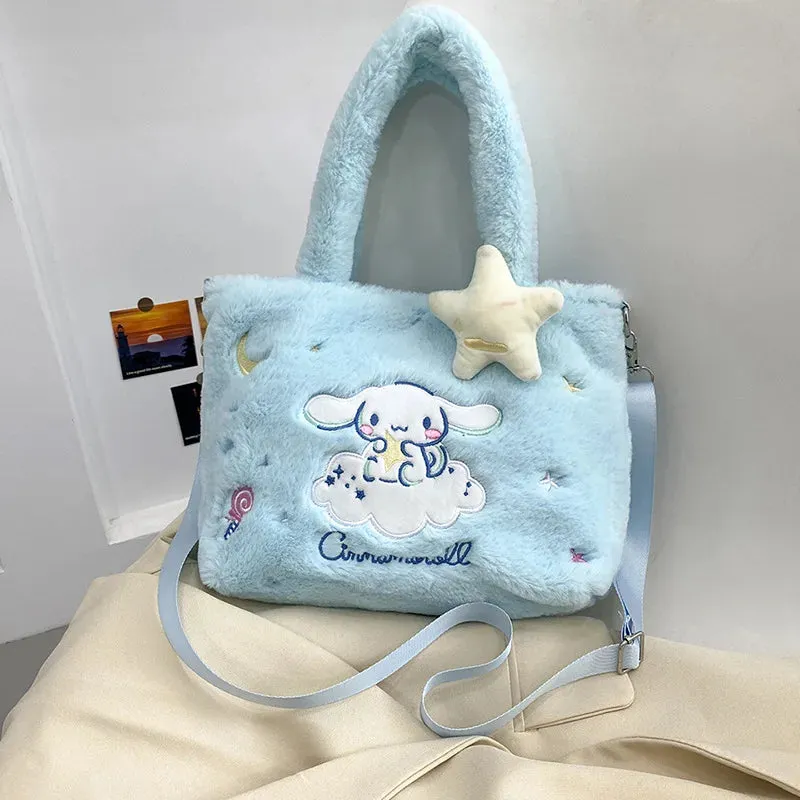 Kawaii Plush Cross Body Bags