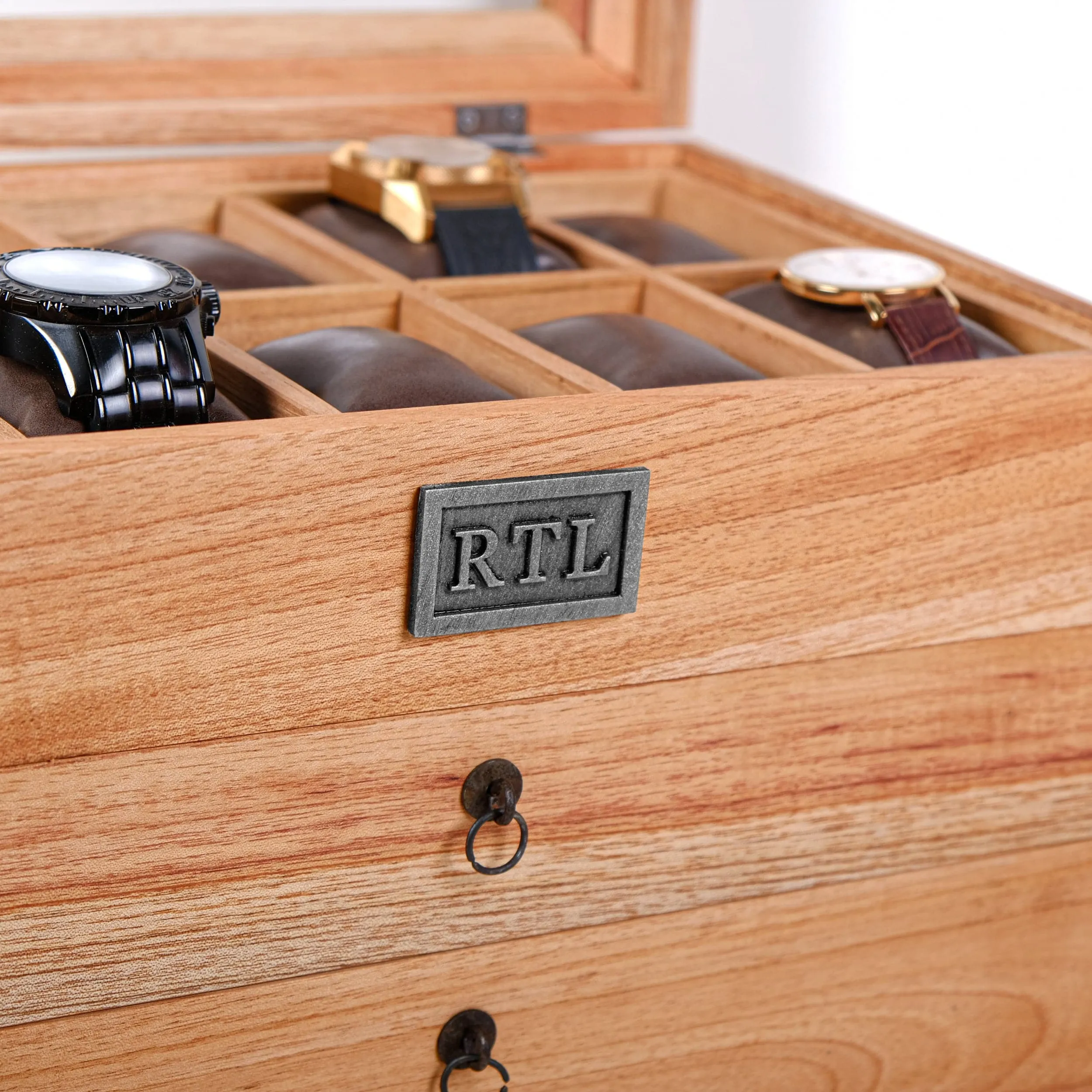 Large Cedar Watch Box for 20 Watches