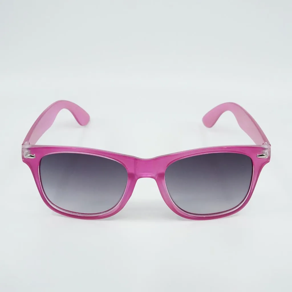 Liena Metallic Wayfarer Sunglasses