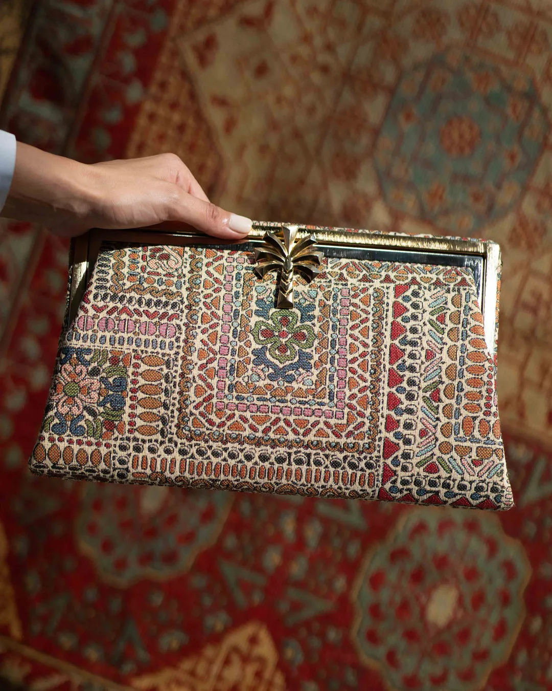 MAZE PALM GRACE CLUTCH