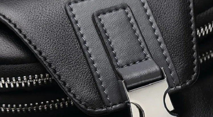 Men's Casual Genuine Leather Shoulder Bag