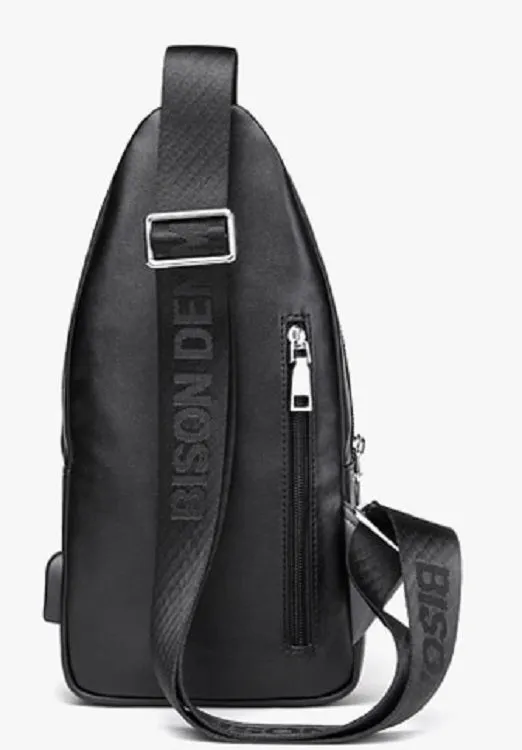 Men's Casual Genuine Leather Shoulder Bag