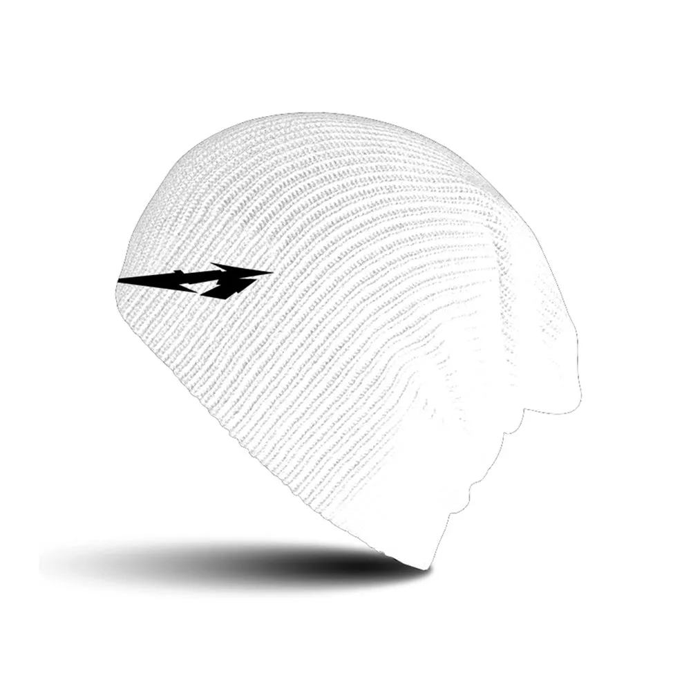 Metallica "Glitch M Circle" White Beanie