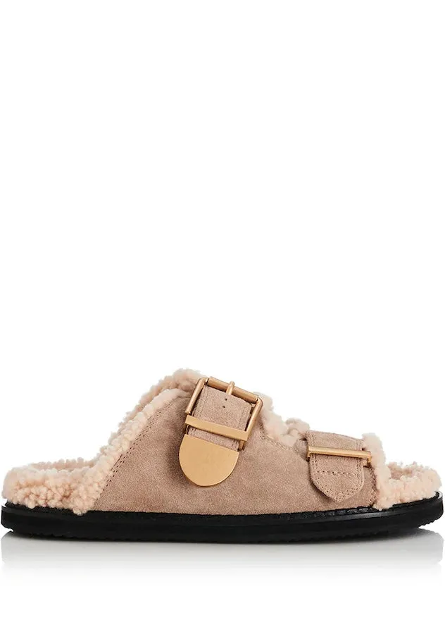 PANAMA - NATURAL SEUDE SHEARLING