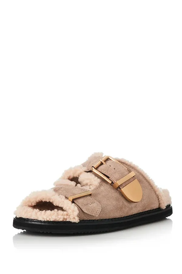 PANAMA - NATURAL SEUDE SHEARLING