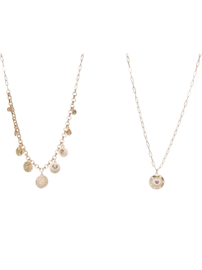 PCMETTE Necklace - Gold Colour