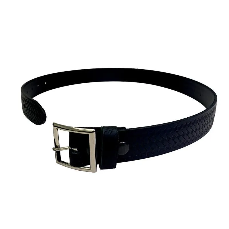 Perfect Fit 1.5" Garrison Belt Basketweave with Chrome Buckle