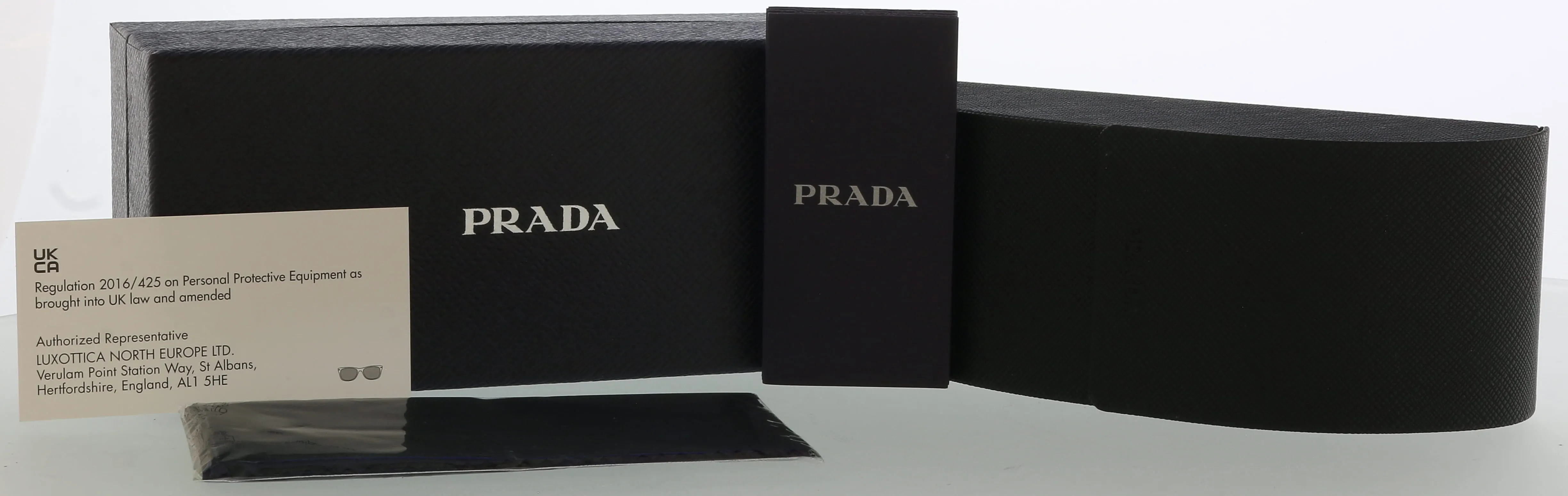 Prada 0PR 14XS 03C3D056 Cat Eye Full rim Brown Sunglasses