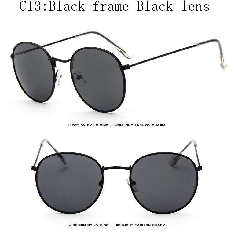 RUISIMO Vintage Round Women's Sunglasses